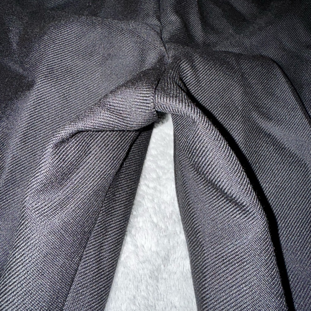 Banana Republic 100% Italian Wool Classic Black Straight Leg Dress Pants-Size 12 - Picture 9 of 14